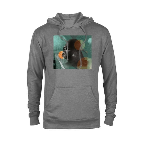 Star Wars Darth Vader Galactic Perspective - Pullover Hoodie for Adults - Customized-Athletic Heather