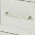 thumbnail image 2 of Ariel Stafford 43 Inch Single Rectangle Sink Vanity With Carrara White Marble Countertop W/0.75" Edge In White, 2 of 11