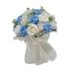 thumbnail image 3 of Accesorio de fotografía floral romántico para arreglos de boda y novias para vacaciones azul, 3 of 9