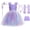 Dress+Accessories+Bag, variant on Girls Witch Dress Purple Princess Dress Wedding Sequin Tulle Dresses Birthday Party Dress Up