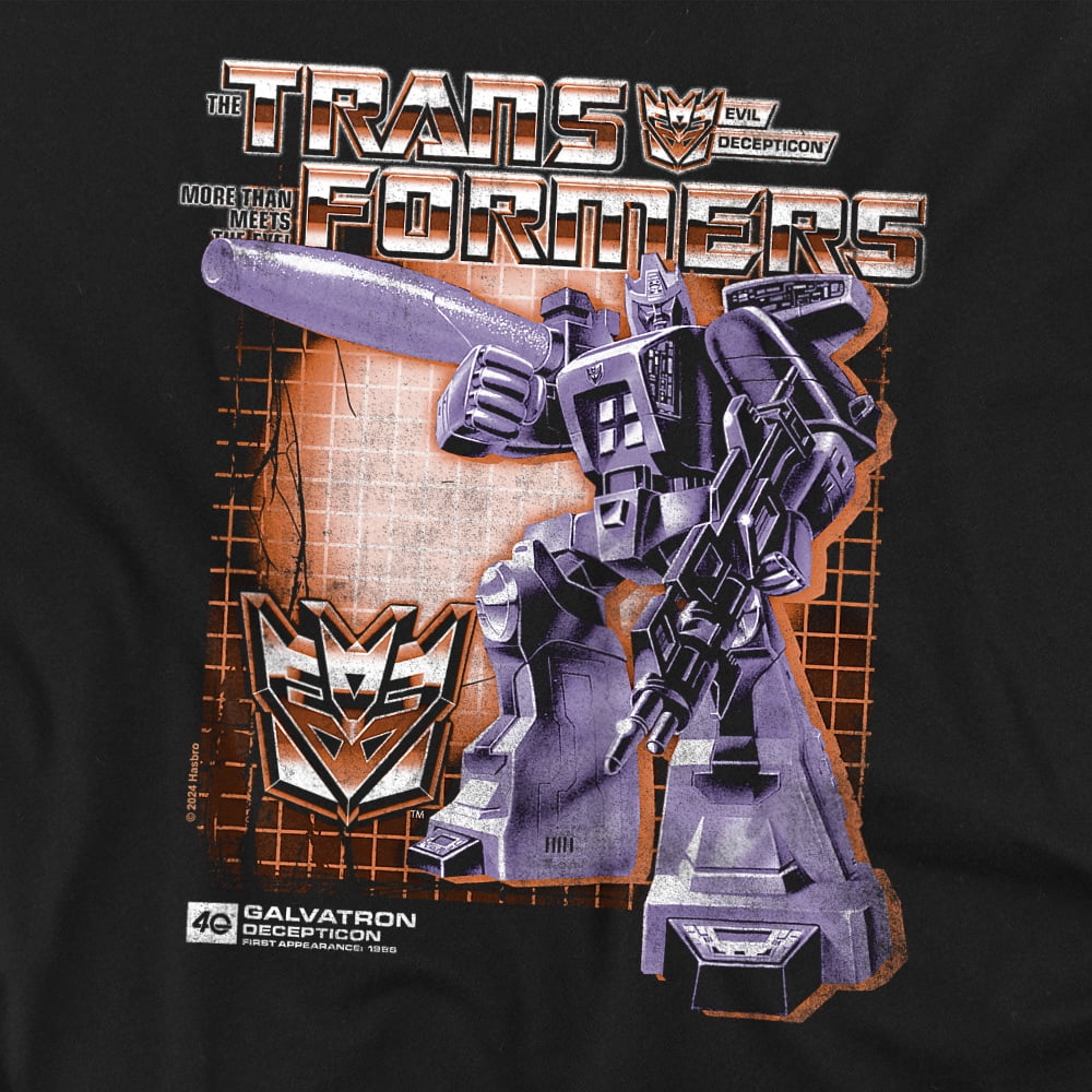 Transformers 40Th Anniversary T-Shirt Galvatron Box Unisex Graphic Tee for Men & Women