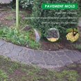 thumbnail image 1 of Garden Walk Molde de pavimento DIY Moldes de hormigón de pavimentación manual (Polígono), 1 of 6