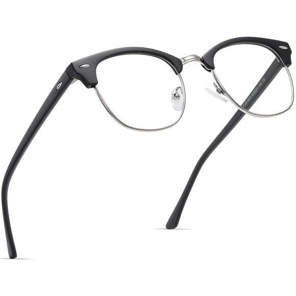 Gafas AOMASTE Vintage Half-Frame que bloquean la luz azul
