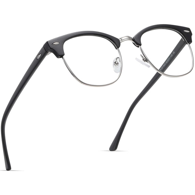 Gafas AOMASTE Vintage Half-Frame que bloquean la luz azul