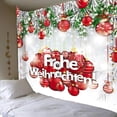 thumbnail image 1 of Tapices navideños Árbol de Navidad Tela colgante Tela decorativa para dormitorio Tela decorativa navideña, 1 of 6
