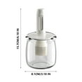 thumbnail image 3 of Zmeidao Oil Dispenser with Brush, Glass Olive Oil Dispenser for Cooking Vinegar Sauce BBQ Grill Frying, 3 of 5