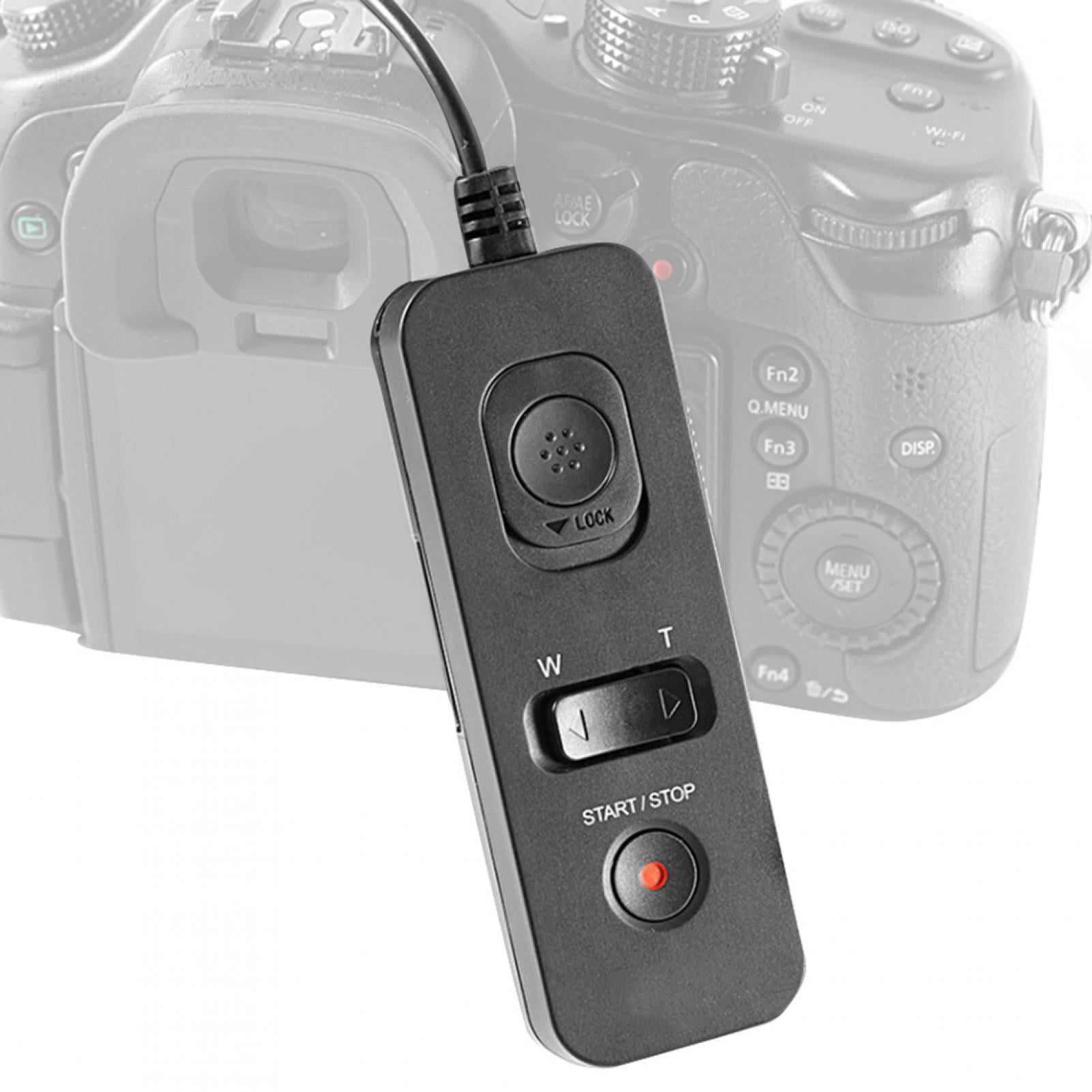 Camera Remote Control Shutter, 1/4 Screw Hole Electric Zoom Remote