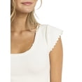 thumbnail image 4 of Mills by Millie Bobby Brown Women's Scoop Short Sleeve T-Shirt, Sizes XXS- XXL, 4 of 5