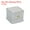 Gray, variant on Uxcell Velvet Ring Box, 2 Pack Wedding Ring Box Vintage Jewelry Holder for Engagement Style 4, White