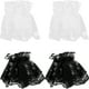 thumbnail image 1 of GOOHOCHY 2 pares de guantes cortos de encaje para mujer, accesorios Lolita (colores surtidos), 1 of 8