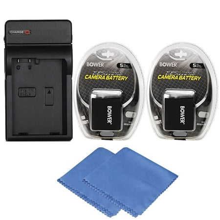 LP-E10 Replacement Battery (2x) for Canon EOS Rebel T3, T5, T6 DSLR Camera