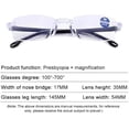 thumbnail image 7 of Color-Changing Anti-Blue Light Presbyopia Glasses for Men Seniors, Intelligent Zoom Anti Blue Light Presbyopia Glasses, 7 of 7
