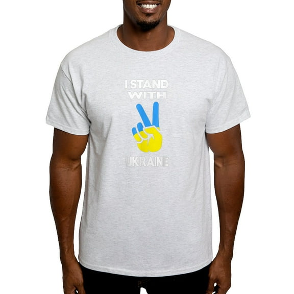 CafePress - Support Ukraine I Stand With Ukraine Ukrai T Shirt - Men's Classic Graphic T-Shirt