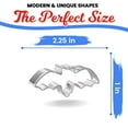 thumbnail image 4 of Mini Bat Cookie Cutter 2.25 in - Foose Cookie Cutters - US Tin Plate Steel, 4 of 8