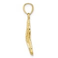 thumbnail image 2 of FB Jewels 10K Yellow Gold Starfish High Polish and Textured Pendant, 2 of 3