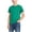 Green, variant on Cotton Teen T-Shirts Short Sleeve Summer Crew Neck Basic Tops for Boy & Girl Solid Casual Basic Tee Black 12-13 Years