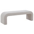 thumbnail image 4 of Safavieh Caralynn Pine Wood Bench in Light Gray, 4 of 5