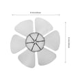 thumbnail image 2 of Replacement Fan Blade Floor Fan Accessory Plastic Fan Blade Fan Replacement Blade, 2 of 9