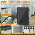 thumbnail image 3 of Outdoor Plastic Waterproof Distribution Box with U-Shaped Hole Outdoor Hinge Power Box Outdoor Waterproof Junction Box, 3 of 6