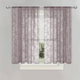 thumbnail image 4 of LLDYYDS Elegant French Lace Window Panel Sheer Drapes with Classic Through Bar Design for Timeless Interior and Soft Light Diffusion, 4 of 8