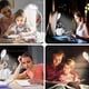 thumbnail image 5 of Lámpara multifuncional, luz que cuida los ojos con luz con clip que funciona con pilas, luces regulables táctiles para estudiar y leer, perfecta para dormitorios y oficinas, 5 of 6