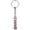 silver, variant on vlrwzc Mini Barber Shop Pole Keychain Hair Dresser Tools Scissors Comb Hair Dryer Shaver Key Ring Holder for Car Pendant Bag Decor Accessory