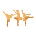 thumbnail image 1 of Yykcavykas Under 25 1pc Mirror Wall Sticker Girl Stereo Living Room Background Sticker|Gold-246, 1 of 1