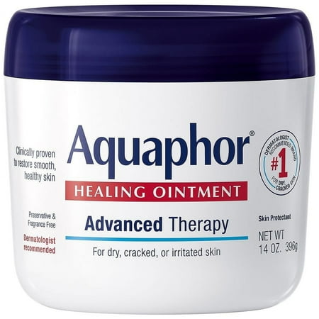 Aquaphor Advance Therapy Healing Ointment Fragrance Free 14.0 oz Pack of 2