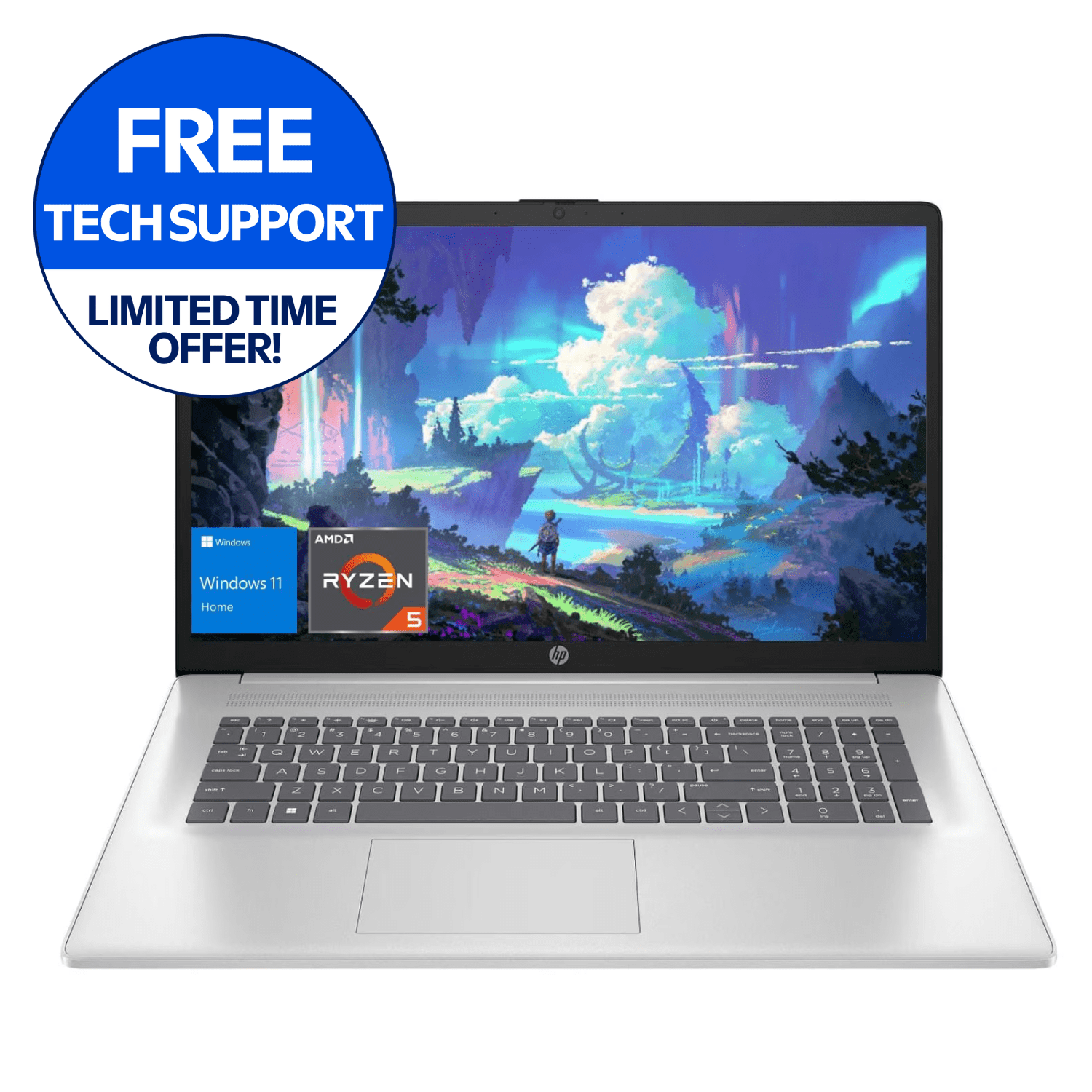 HP Pavilion 15-inch Touchscreen Laptop, Intel Core i7-1355U, 32GB