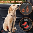 thumbnail image 5 of Funda para Asiento de Coche Yuntec para Perro Impermeable con 2 Cinturones de Seguridad, 5 of 5