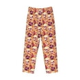 thumbnail image 6 of Daiia Skull rock record Men's Sleep Pant with Pockets and Drawstring,Pajama Pants-X-Large, 6 of 9
