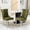 Olive Green, variant on Chrome Legs, Hand - crafted Pull - ups, Long - term Comfort - For Dining Room Relaxation