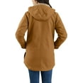 thumbnail image 2 of Carhartt Women's Loose Fit Weathered Duck Coat (Carhartt Brown, XS), 2 of 3