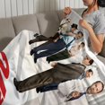 thumbnail image 3 of 12 Hombres Sin Piedad anti-pilling, suave, ligera, esponjosa y acogedora de lujo para hogar y cocina – Perfecta para niños y adultos, 100 x 150 cm, 3 of 6