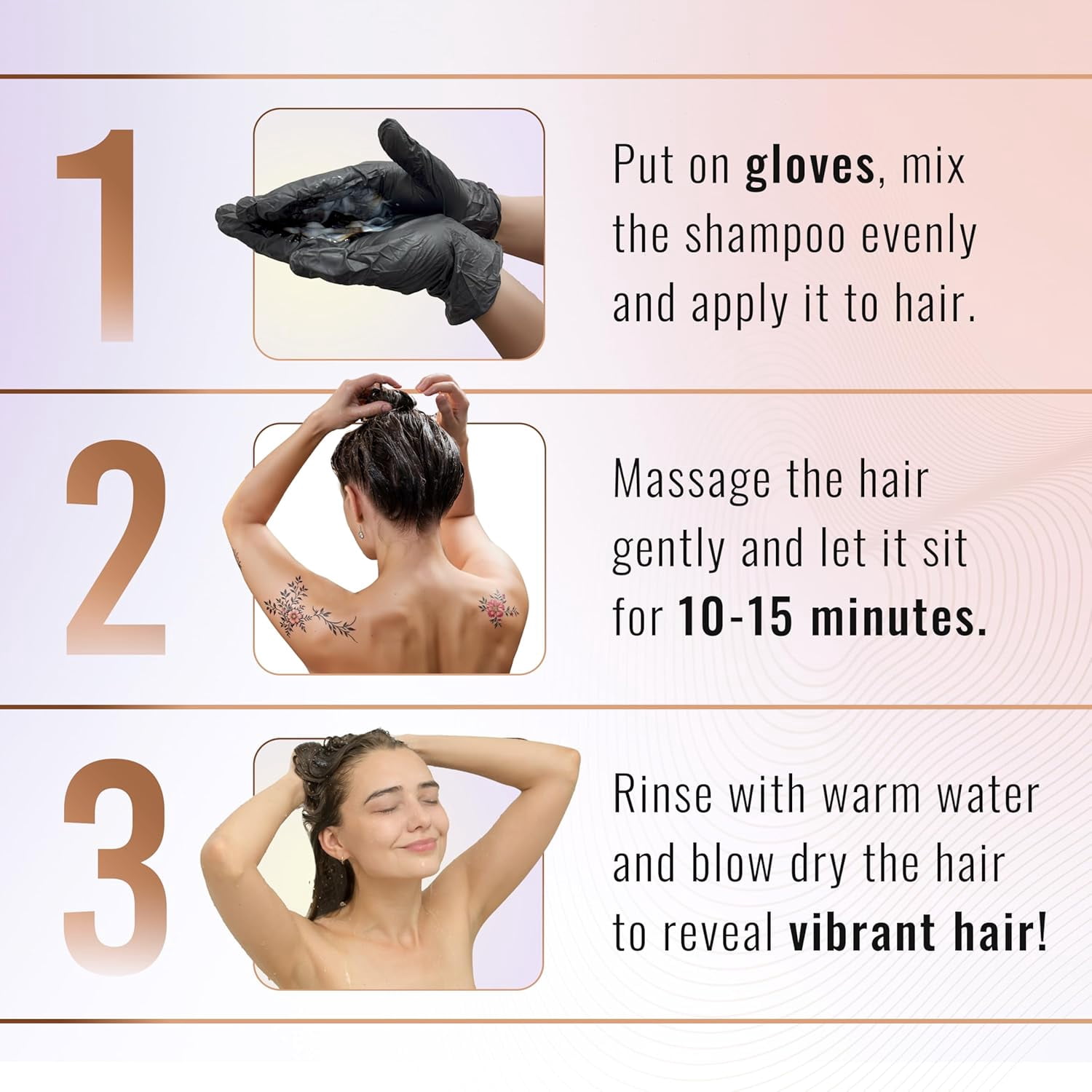 (2 pack) Herbishh Dark Brown Color Shampoo for Gray Hair, Hair Dye Shampoo 3 in 1, 100% Grey Coverage for Men & Women, Long-lasting & Travel-friendly, Ammonia-free, 30 ml (Pack of 20)