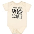 thumbnail image 3 of Inktastic My Big Sister is a Cat Boys or Girls Baby Bodysuit, 3 of 5