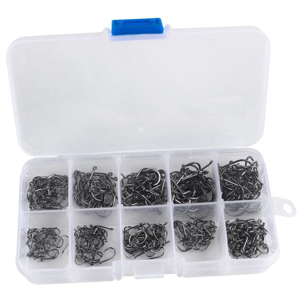 barbed wire fish hook Micro Barb Hooks keeper barbs lock crawlers in place through long casts and high Octopus Fishing Hooks Barbed Baitholder