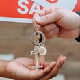 thumbnail image 4 of WRISTBIQUE Minimalist Star Moon Keychain Silver for Women Youth Daily Use 1Set, 4 of 8