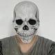 thumbnail image 4 of Máscara de calavera de cabeza completa de Halloween con mandíbula móvil, casco de látex realista para adultos, Color claro, 4 of 9