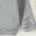 thumbnail image 7 of Ulanda Toddler Baby Boy Girl Clothes Solid Color Crewneck Sweatshirt Long Sleeve Pullover T Shirt Tops Fall Winter Outfit (Grey, 9-10 Years), 7 of 7