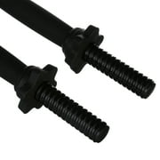 CAP Standard 14 Threaded Dumbbell Handle Set, Black