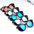 thumbnail image 2 of Gafas de sol coloridas con espejo reflectante para niños y niñas, anteojos de sol Retro, redondos, UV400, gran oferta Fivean unisex, 2 of 2