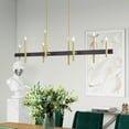 thumbnail image 4 of Livex Lighting - Denmark - 8 Light Chandelier in Mid Century Modern Style - 9.25, 4 of 14