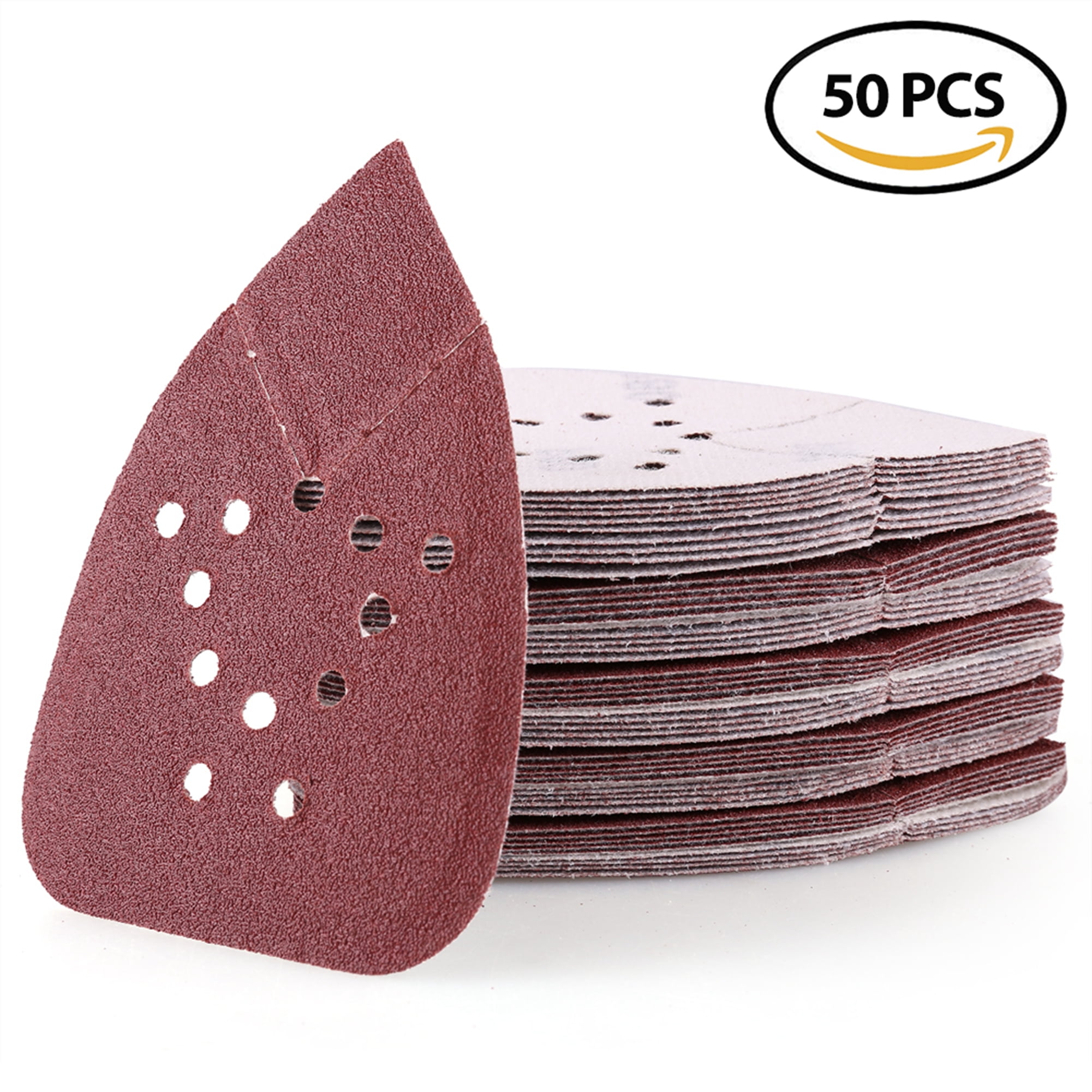 Sanding Sheets 80 Grit Hook and Loop Sandpaper LotFancy 12 Holes