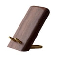 thumbnail image 2 of Soporte para teléfono de escritorio, soporte para teléfono móvil, regalo de cumpleaños creativo de madera, soporte de exhibición estable para teléfono Marrón, 2 of 8