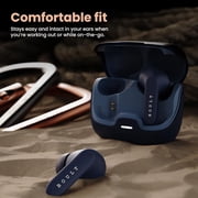 Boult AirBass Z40 True Wireless Earbuds with 60H Playtime, Zen™ ENC Mic, Low Latency Gaming, Type-C Fast Charging, Blue, New, 1 Count, 1 Pack