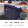 thumbnail image 4 of Inglesina - Fast Table Chair with Fast Tray: Hook On Portable High Chair for Babies and Toddlers, Damage Free Travel Booster Seat for Restaurant Use - Includes Snap On Tray, Navy, 4 of 6