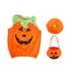 thumbnail image 3 of Disfraz de calabaza de Halloween para bebé, ideal para fiesta de disfraces de carnaval. con bolsa, 3 of 9
