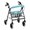 Black Cat Piano Keys Musical Notes, variant on HELLHERO Rollator Seat Cover Removable Washable Backrest Covers & Black Cat Piano Keys Musical Notes Removable and Washable for Breathable
