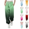 thumbnail image 2 of Utoimkio Toddler Boy Girls Elastic Waisted Sweatpants Straight Leg Athletic Drawstring Jogger Pants Size 3-14T, 2 of 8